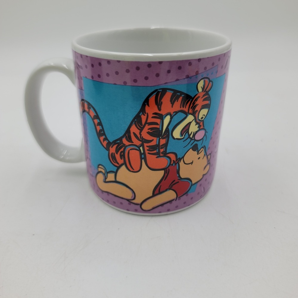 Vintage 1997 Disney Winnie the Pooh Tigger Coffee Mug Sakura NY Ceramic Cup